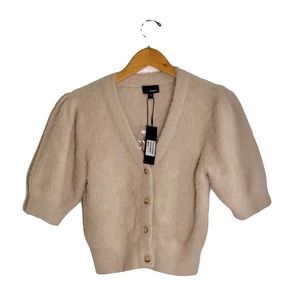 Lucy Paris Lux Fuzzy Cropped Sweater